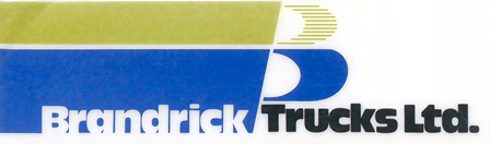 Pre 1995 Old BRANDRICK TRUCKS Logo Copy
